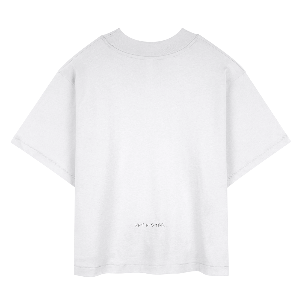 Women's Boxy Tee - white