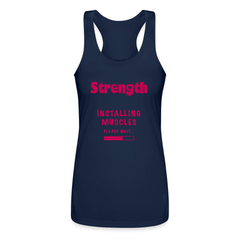 Women’s Performance Racerback Tank Top - navy