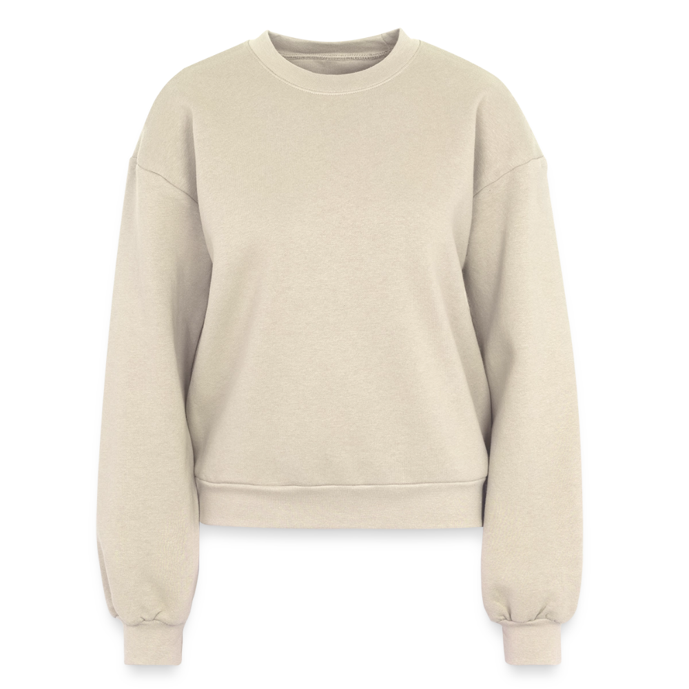 Women's Fleece Crewneck Sweatshirt - natural