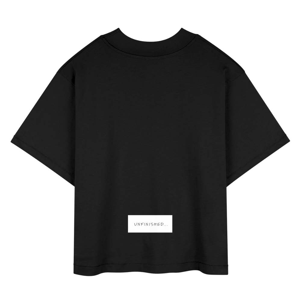 Women's Boxy Tee - black