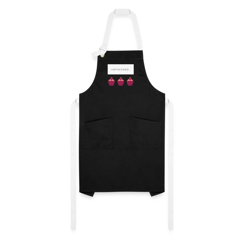 Artisan Apron - black/white