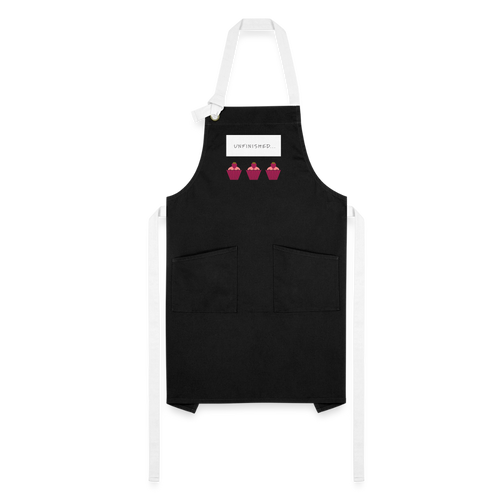 Artisan Apron - black/white