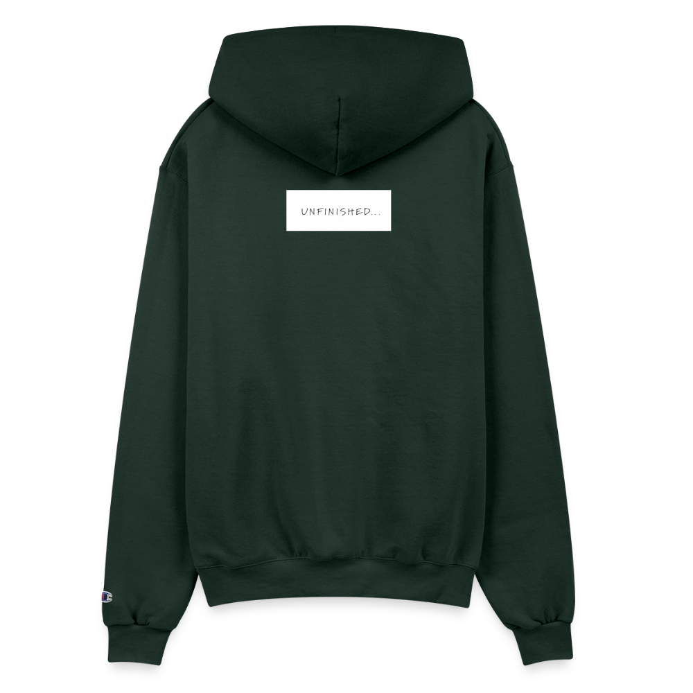 Champion Unisex Powerblend Hoodie - Dark Green
