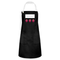 Artisan Apron - black/white