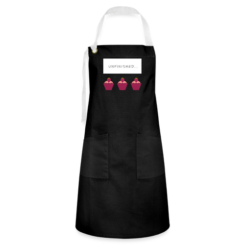 Artisan Apron - black/white