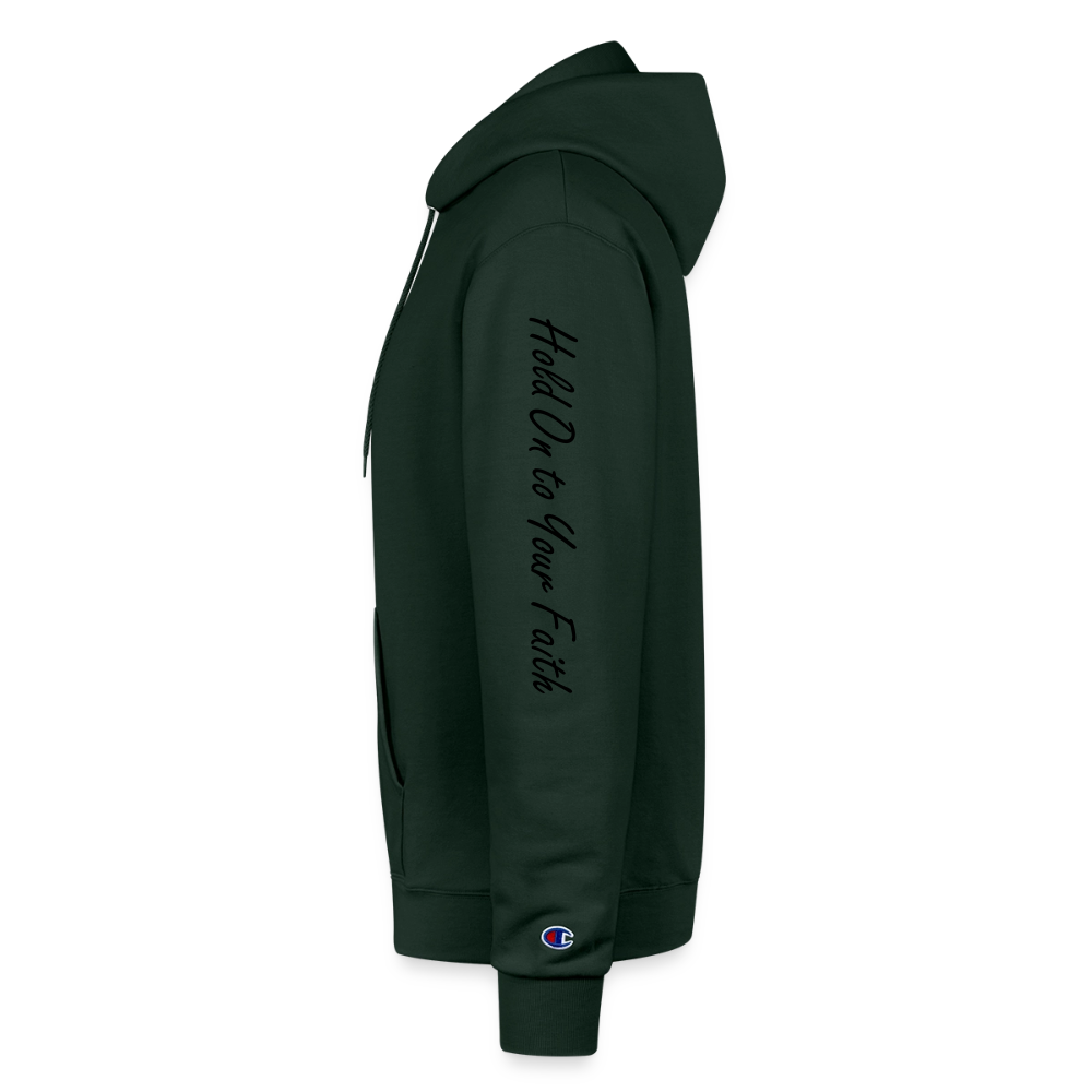 Champion Unisex Powerblend Hoodie - Dark Green