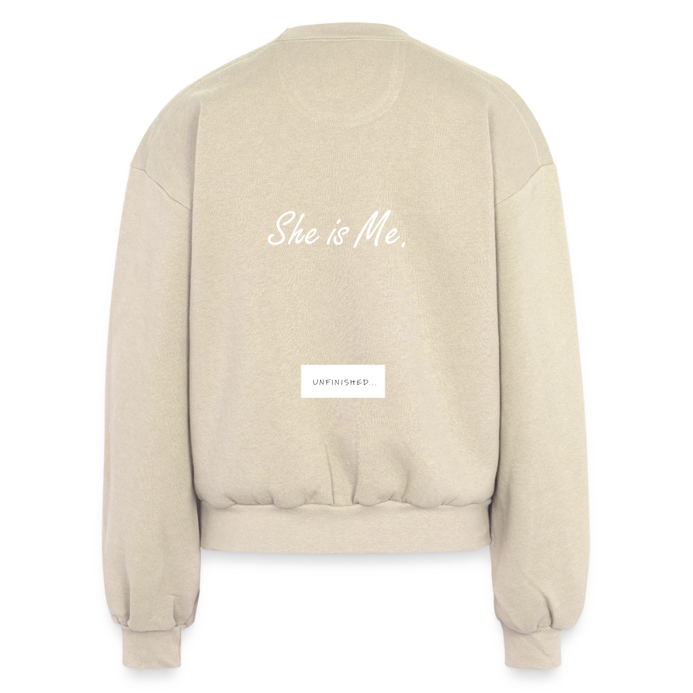 Women's Fleece Crewneck Sweatshirt - natural
