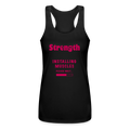 Women’s Performance Racerback Tank Top - black