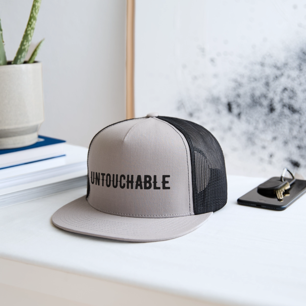 Trucker Hat - gray/black