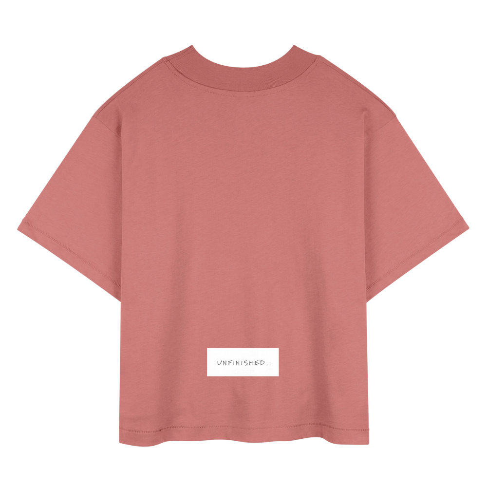 Women's Boxy Tee - mauve