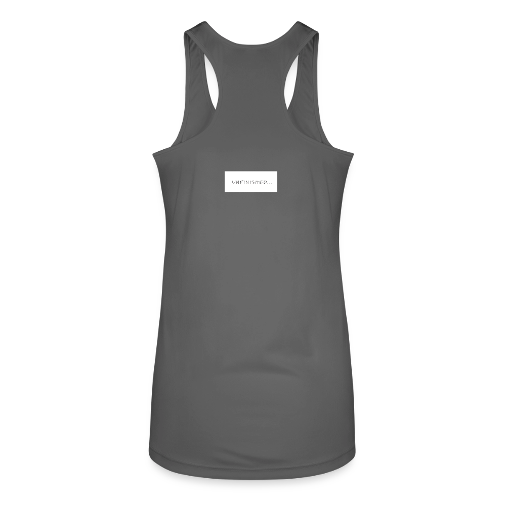 Women’s Performance Racerback Tank Top - charcoal