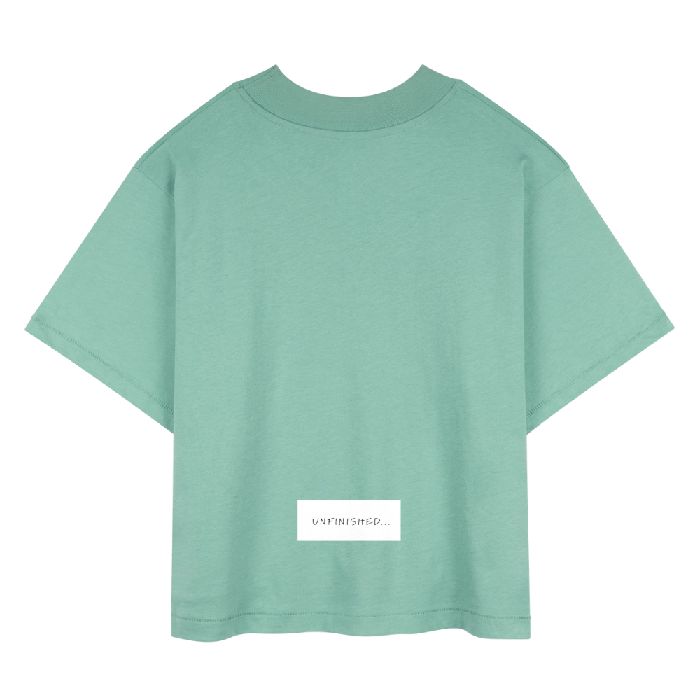 Women's Boxy Tee - saltwater